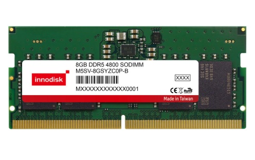 [INNODISK] 이노디스크 DDR5 SODIMM 8GB 4800MT/s M5S0-8GSYZCVP 임베디드 메모리모듈